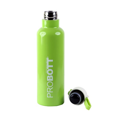 Probott Bang 750ml Thermoses Vacuum Insulated Flask Sports Bottle, Stainless Steel Water Bottles, Light Green