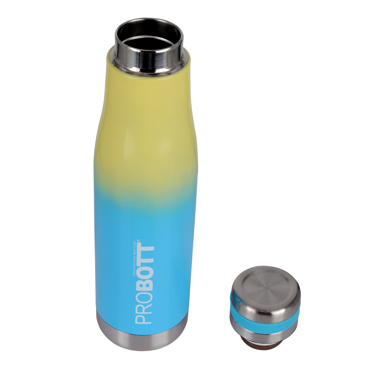 Probott Companion 500ml Stainless Steel Water Bottles, Thermoses Vacuum Insulated Flask, Blue