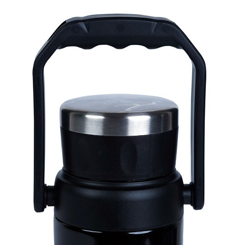 Probott Handy 1500ml Stainless Steel Hot & Cold Water Bottle, Vacuum Insulated Flask Bottles, Black