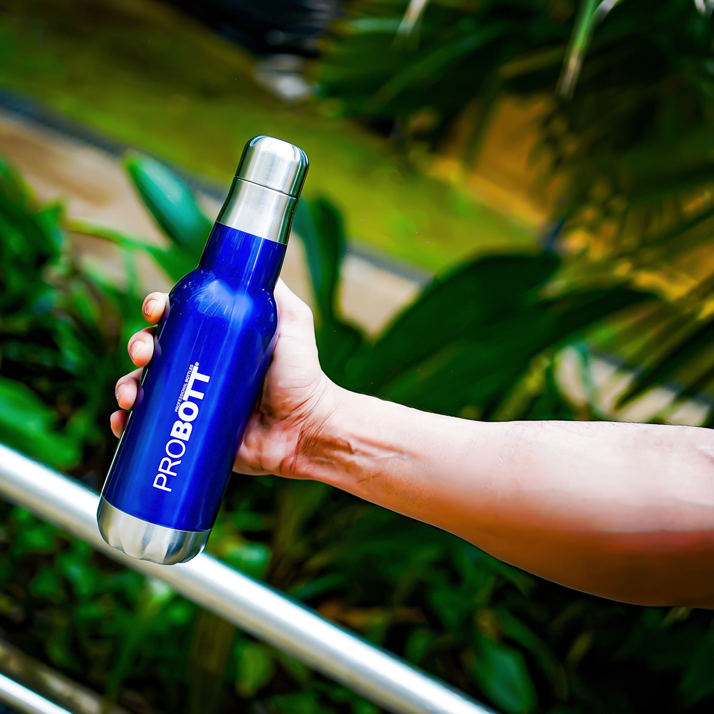 Probott Magnum Hot & Cold Stainless Steel Water Bottles, Vacuum Insulated Flask Bottles, 750 ml, Blue