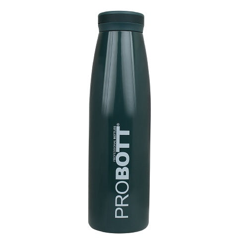 Probott Aquatic 1000ml Vacuum Insulated Flask Bottle, Stainless Steel Hot and Cold Water Bottles, Dark Green