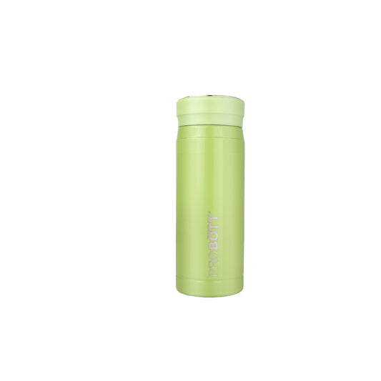 Probott Wow 200ml Stainless Steel Vacuum Insulated Flask for Kids | Perfect Water Bottle for Baby, Green | Easy to Open & Carry