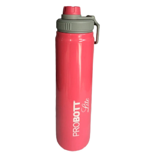 PROBOTT LITE SIP 1000ml Single Walled Stainless Steel Water Bottle, Pink