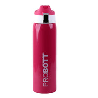 Probott Icon 1000ml Stainless Steel Hot and Cold Water Bottle, Vacuum Insulated Flask Sipper Bottle, Pink