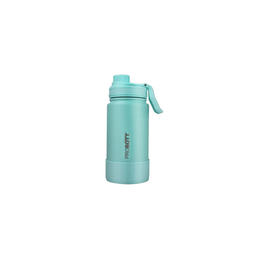 Probott Class 360ml Thermoses Vacuum Insulated Flask Bottle for 3-5 Yrs Kids, Stainless Steel Water Bottles, Greenish Blue