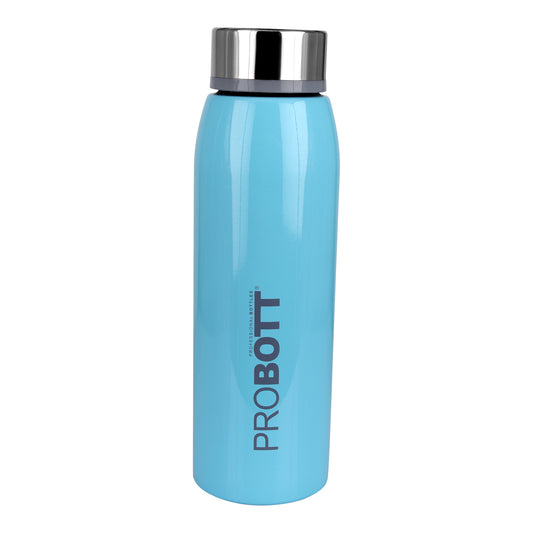 Probott Stella 500ml Thermoses Vacuum Insulated Flask Screw Cap, Stainless Steel Water Bottles, Light Green