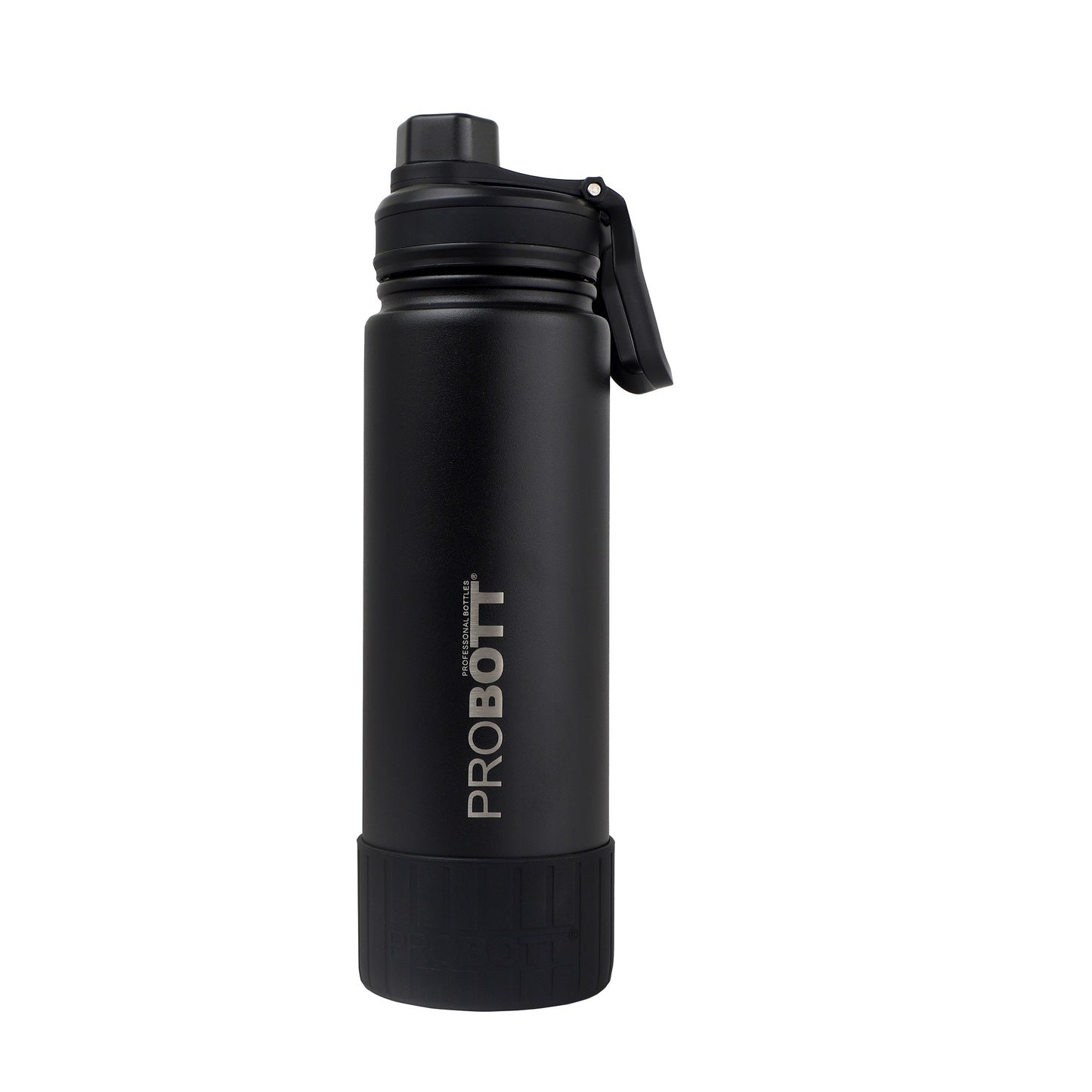 Probott Class 720ml Thermoses Vacuum Insulated Flask Sipper Bottle, Stainless Steel Water Bottles, Black