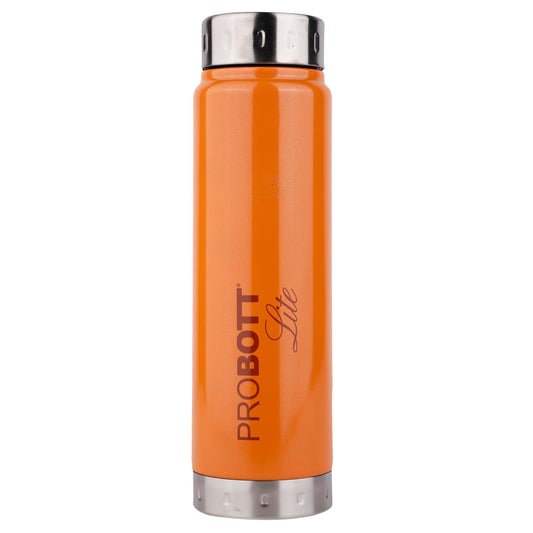 PROBOTT LITE Freeze Single Walled Stainless Steel Water Bottle 1000ml -Orange PL 1000-01