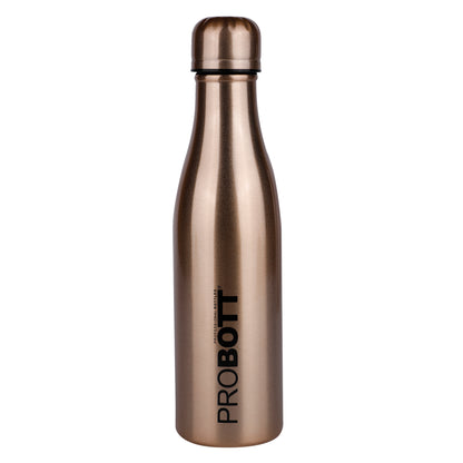 Probott Vintage 1000ml Thermoses Vacuum Insulated Flask, Stainless Steel Water Bottles, Gold