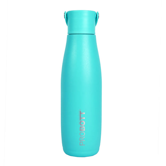 Probott Trendy 700ml Stainless Steel Water Bottles, Vacuum Insulated Flask Bottles, Blue | Hot and Cold | Easy to Carry | Leak Proof