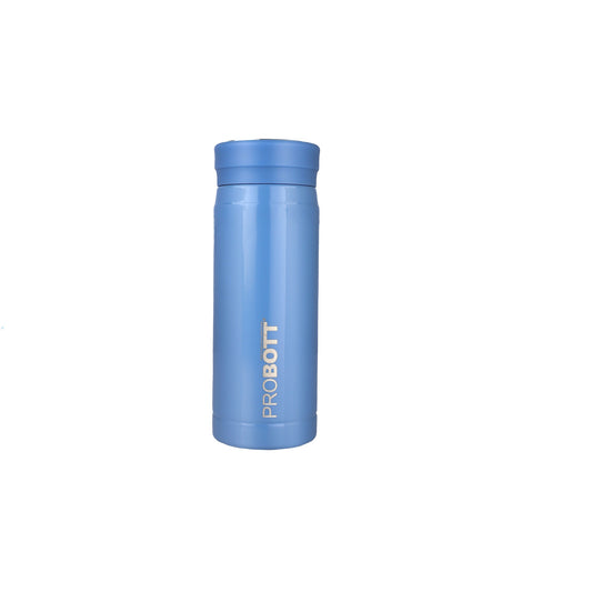 Probott Wow 200ml Stainless Steel Vacuum Insulated Flask for Kids | Perfect Water Bottle for Baby, Blue | Easy to Open & Carry