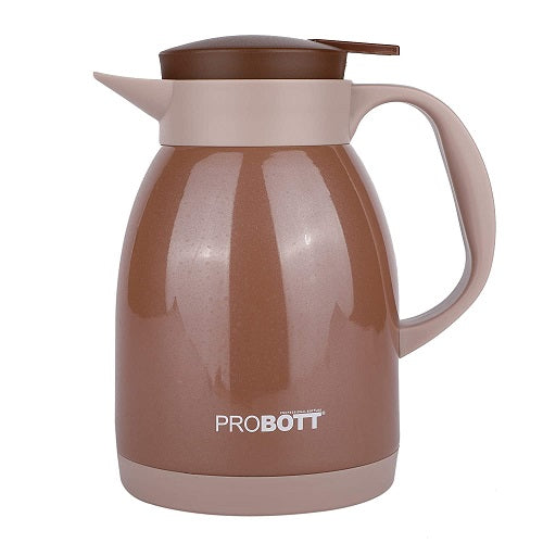 PROBOTT Thermosteel Espresso Tea Coffee Pot 1300ml -Brown PB 1300-77