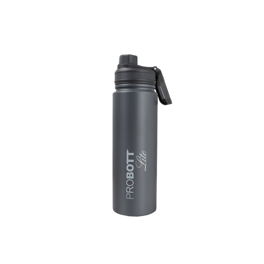 PROBOTT LITE Magic 700ml Single Wall Stainless Steel Water Bottle Without Vacuum Tech, Grey