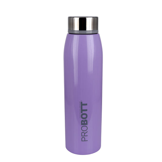 Probott Stella 750ml Thermoses Vacuum Insulated Flask Screw Cap, Stainless Steel Water Bottles, Light Purple