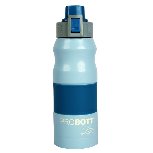 PROBOTT LITE Bliss 850ml Single Walled Stainless Steel Water Bottle, Blue