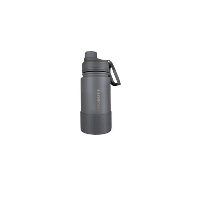 Probott Class 360ml Thermoses Vacuum Insulated Flask Bottle for 3-5 Yrs Kids, Stainless Steel Water Bottles, Grey