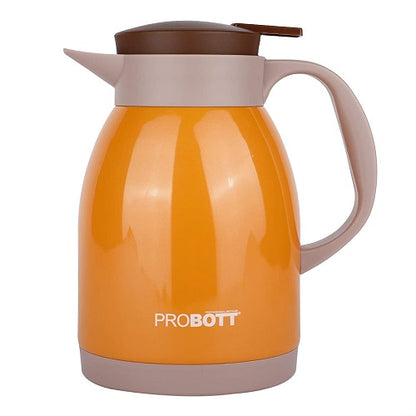 PROBOTT Thermosteel Espresso Tea Coffee Pot 1300ml -Orange PB 1300-77