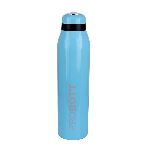 Probott Drops Water Bottle, Stainless Steel Water Bottles, Vacuum Insulated Flask Bottles, 1000 ml, Light Blue