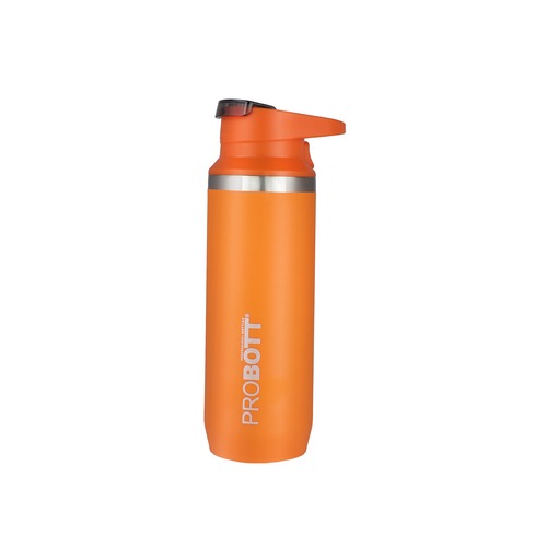 Probott Ninja 500ml Thermoses Vacuum Insulated Flask, Stainless Steel Water Bottles, Orange