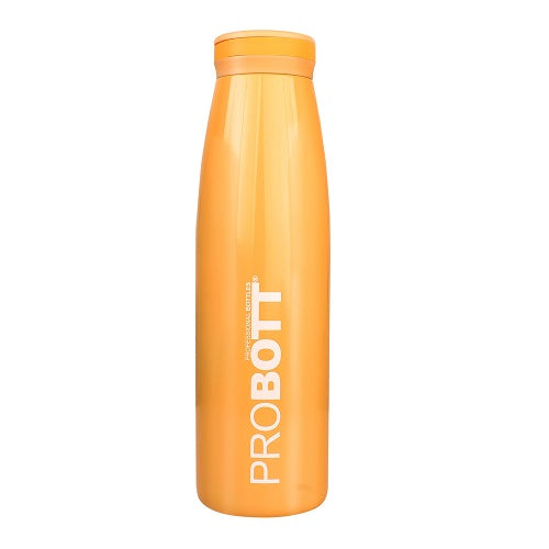 Probott Aquatic 1000ml Vacuum Insulated Flask Bottle, Stainless Steel Hot and Cold Water Bottles, Orange