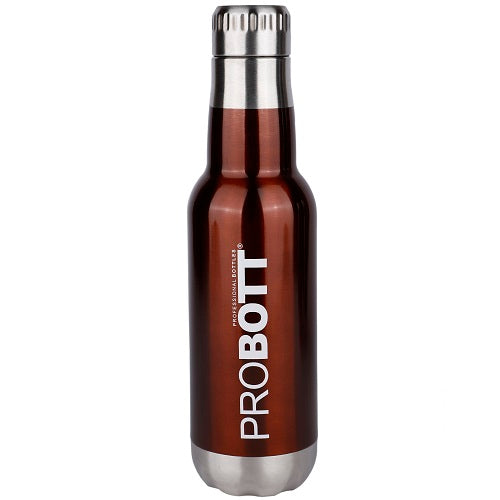 Probott Magnum Hot & Cold Stainless Steel Water Bottles, Vacuum Insulated Flask Bottles, 500 ml, Red