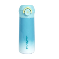 PROBOTT Swiss 420ml Stainless Steel Double Wall Vacuum Flask for 3-5 Yrs Kids | Hot and Cold Water Bottle, Blue