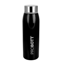Probott Stella 500ml Thermoses Vacuum Insulated Flask Screw Cap, Stainless Steel Water Bottles, Black