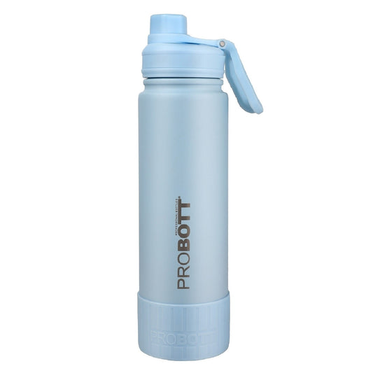 Probott Class 1000ml Thermoses Vacuum Insulated Flask Sipper Bottle, Stainless Steel Water Bottles, Blue