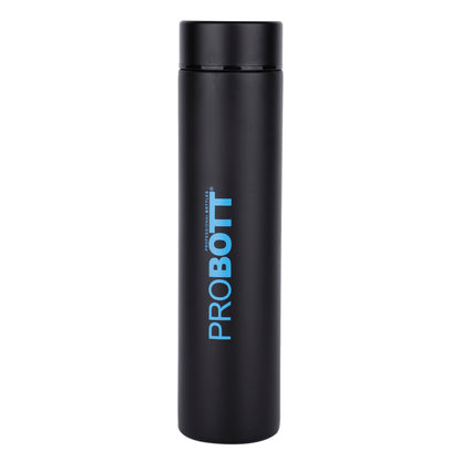 PROBOTT Compact 400ml Thermosteel Vacuum Flask, Stainless Steel Water Bottle - Blue