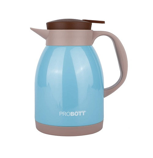 PROBOTT Thermosteel Espresso Tea Coffee Pot 1300ml -Light Blue PB 1300-77