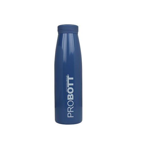 Probott Aquatic 500ml Vacuum Insulated Flask Bottle, Stainless Steel Hot and Cold Water Bottles, Blue