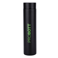 PROBOTT Compact 400ml Thermosteel Vacuum Flask, Stainless Steel Water Bottle - Green
