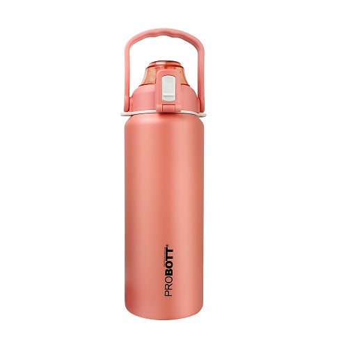 Probott Mount Stainless Steel Hot and Cold 1500ml Water Bottle, Vacuum Insulated Flask Bottle, Orange