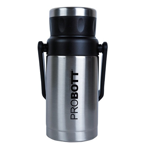 Probott Handy 1500ml Stainless Steel Hot & Cold Water Bottle, Vacuum Insulated Flask Bottles, Silver