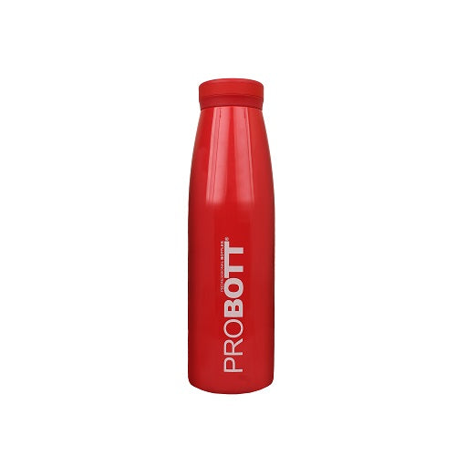 Probott Aquatic 500ml Vacuum Insulated Flask Bottle, Stainless Steel Hot and Cold Water Bottles, Red