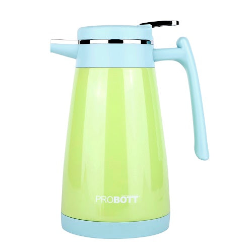 PROBOTT Thermosteel Mocha Tea Coffee Pot 1000ml - Green PB 1000-88