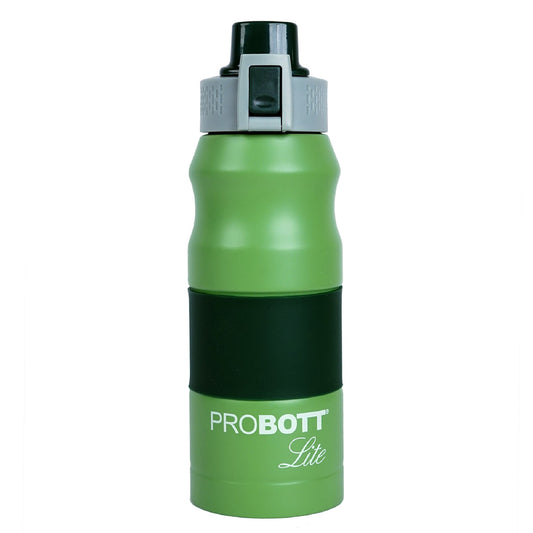 PROBOTT LITE Bliss 850ml Single Walled Stainless Steel Water Bottle, Green