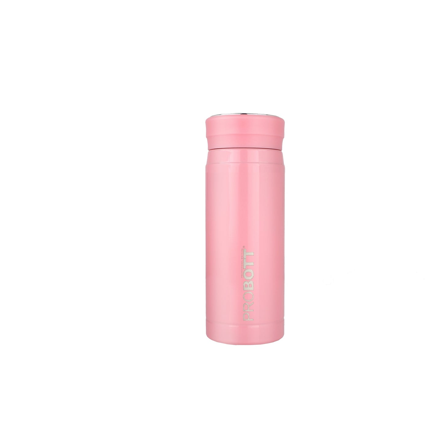 Probott Wow 200ml Stainless Steel Vacuum Insulated Flask for Kids | Perfect Water Bottle for Baby, Pink | Easy to Open & Carry