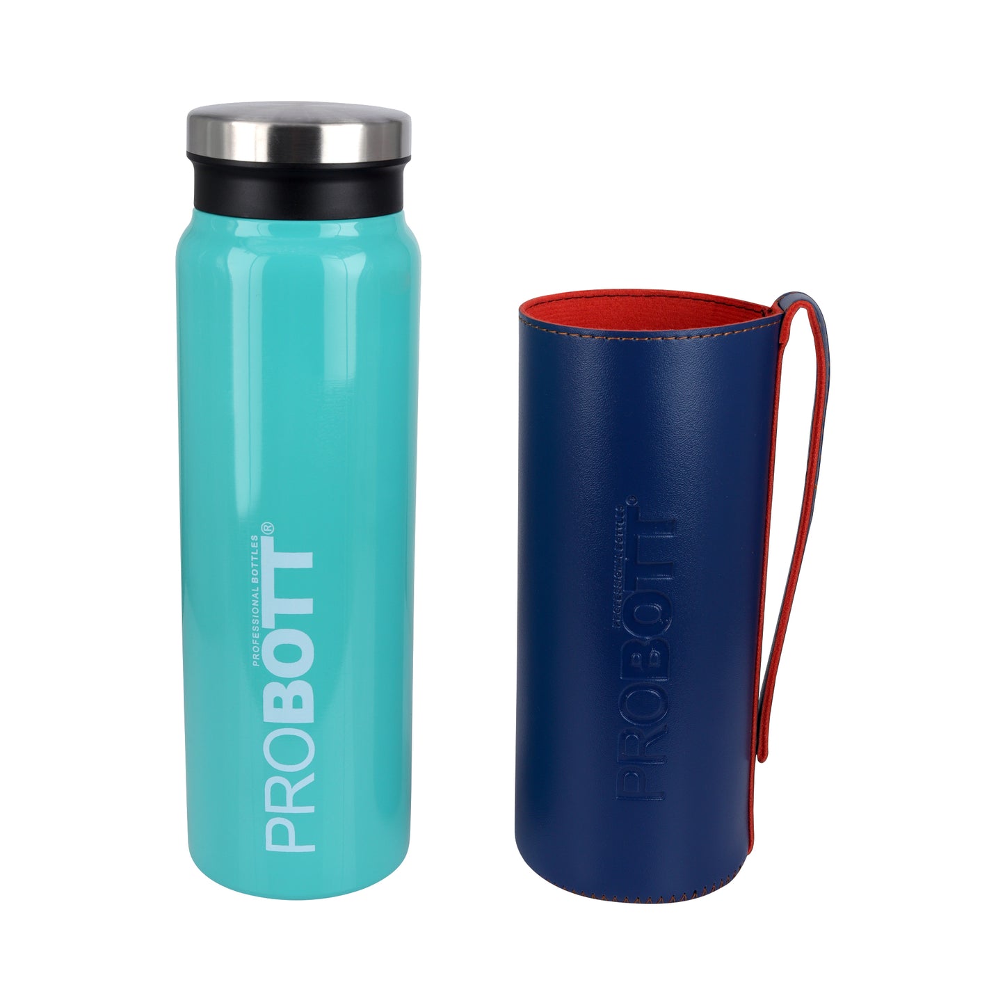 Probott Carry 750ml Water Bottle, Stainless Steel Water Bottles, Vacuum Insulated Flask Bottles,Blue