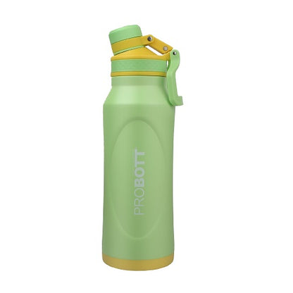 Probott Life Style Stainless Steel Hot and Cold 1000ml Water Bottle, Vacuum Insulated Flask Bottle, Green