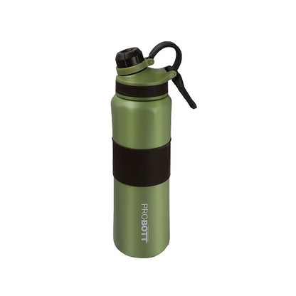 Probott Gripper 800ml Thermoses Vacuum Insulated Flask Sipper Bottle, Stainless Steel Water Bottles, Green