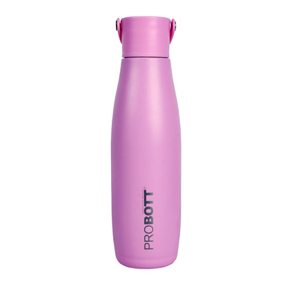 Probott Trendy 700ml Stainless Steel Water Bottles, Vacuum Insulated Flask Bottles, Pink | Hot and Cold | Easy to Carry | Leak Proof