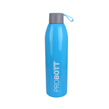 Probott Vogue 750ml Thermoses Vacuum Insulated Flask Screw Cap Stainless Steel Water Bottles, Blue