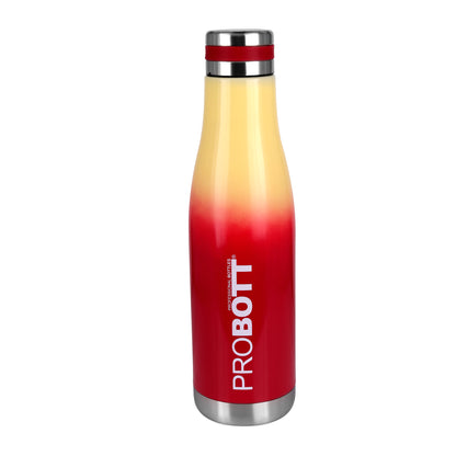 Probott Companion 1000ml Stainless Steel Water Bottles, Thermoses Vacuum Insulated Flask, Red