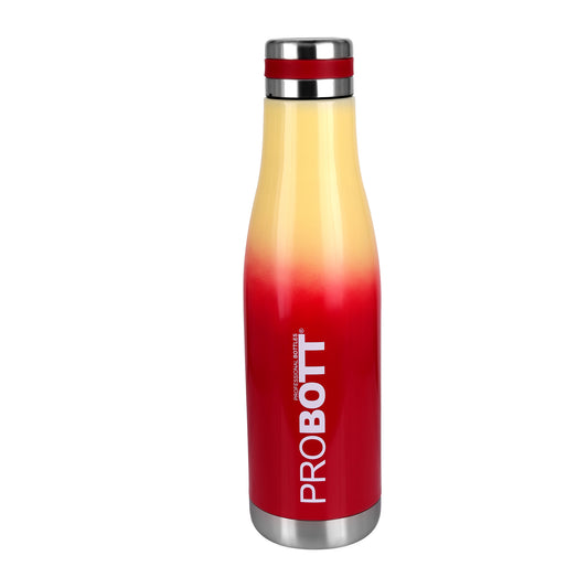 Probott Companion 1000ml Stainless Steel Water Bottles, Thermoses Vacuum Insulated Flask, Red