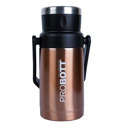 Probott Handy 1500ml Stainless Steel Hot & Cold Water Bottle, Vacuum Insulated Flask Bottles, Gold