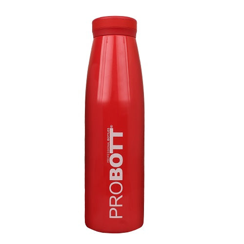 Probott Aquatic 1000ml Vacuum Insulated Flask Bottle, Stainless Steel Hot and Cold Water Bottles, Red