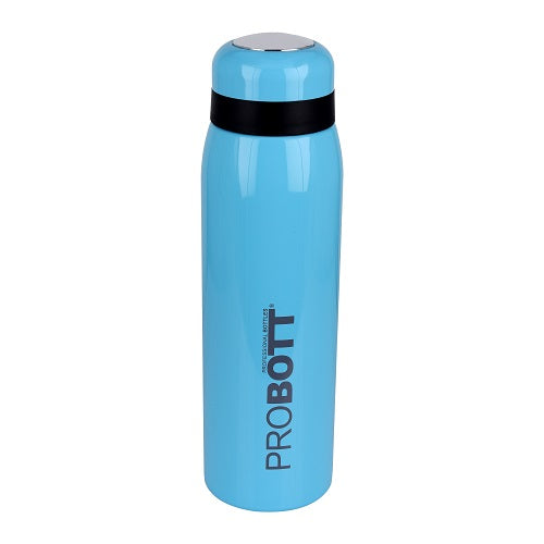 Probott Drops Water Bottle, Stainless Steel Water Bottles, Vacuum Insulated Flask Bottles, 500 ml, Light Blue