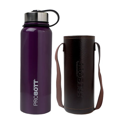 Probott Hulk 1500ml Stainless Steel Hot & Cold Water Bottle, Vacuum Insulated Flask Bottles, Purple