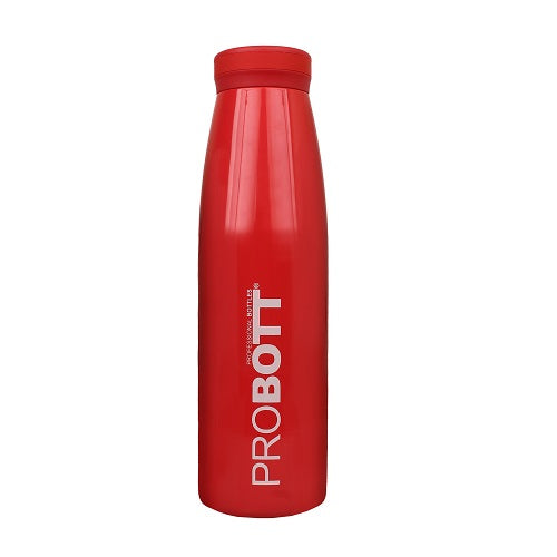 Probott Aquatic 750ml Vacuum Insulated Flask Bottle, Stainless Steel Hot and Cold Water Bottles, Red